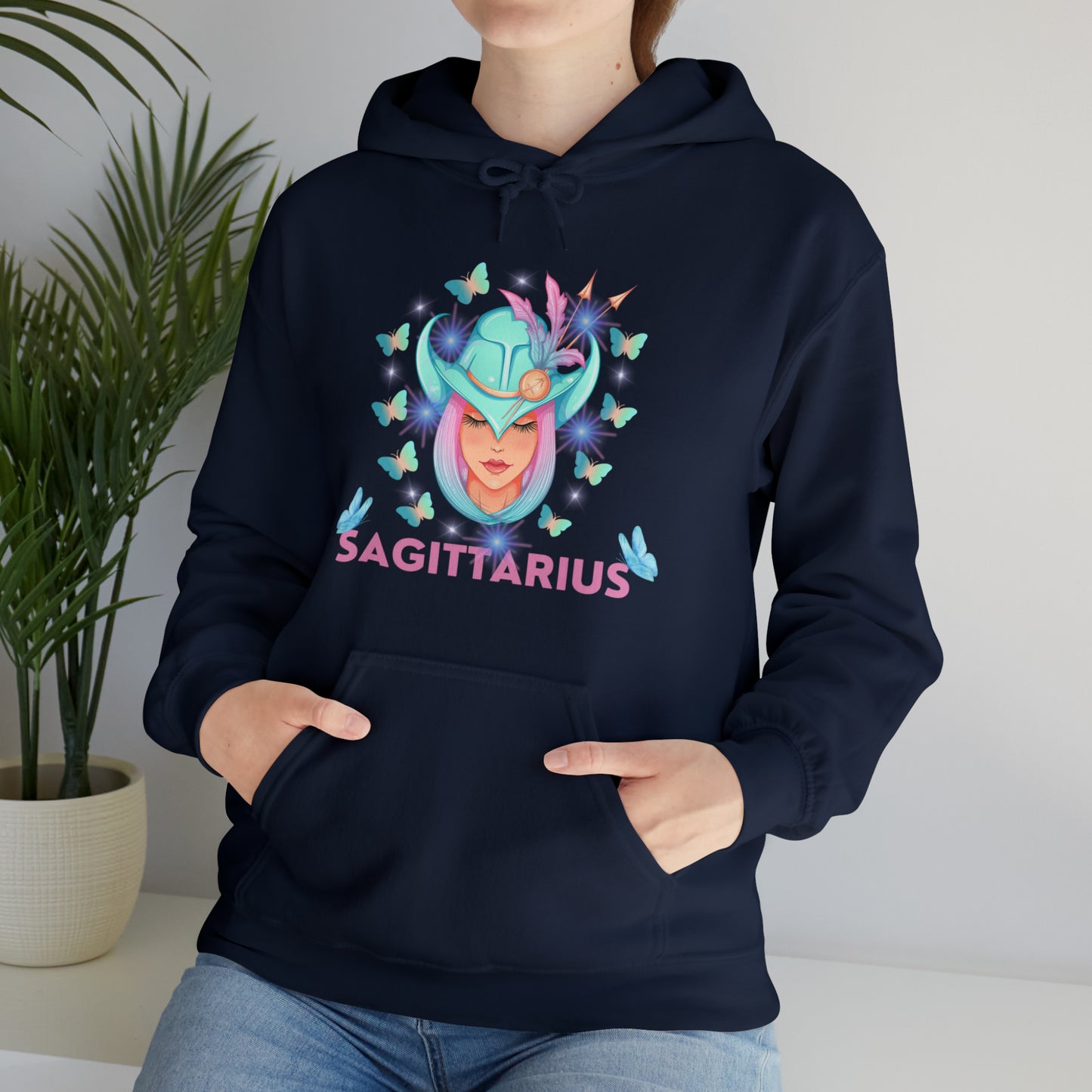 🦋 Sagittarius 🦋 Zodiac Signs- Hoodies
