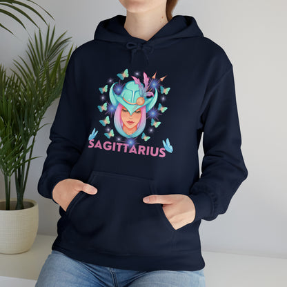 🦋 Sagittarius 🦋 Zodiac Signs- Hoodies