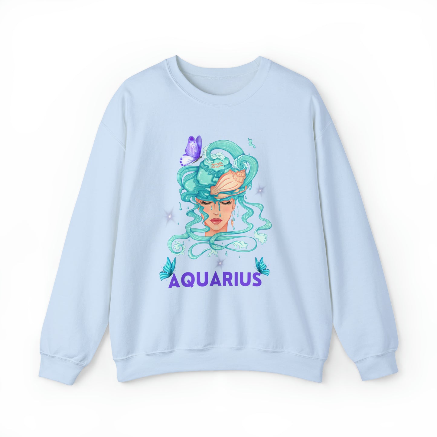 🦋 Aquarius 🦋 Zodiac Signs- Sweatshirts