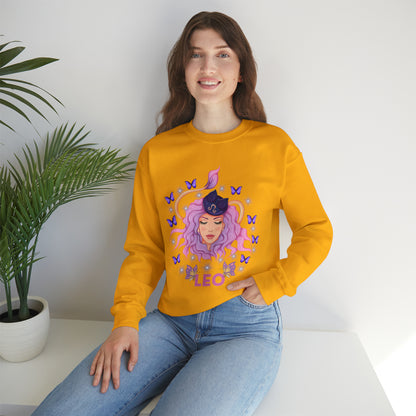 🦋 Leo 🦋 Zodiac Signs- Sweatshirts