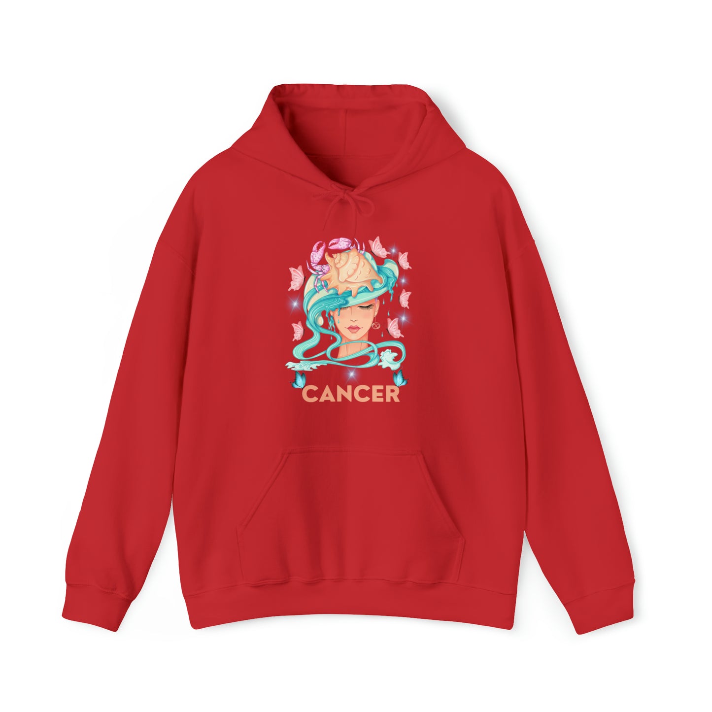 🦋 Cancer 🦋 Zodiac Signs- Hoodies