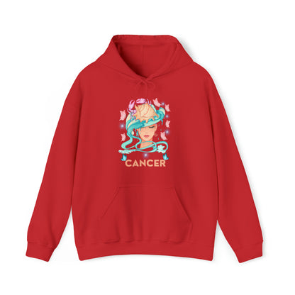 🦋 Cancer 🦋 Zodiac Signs- Hoodies