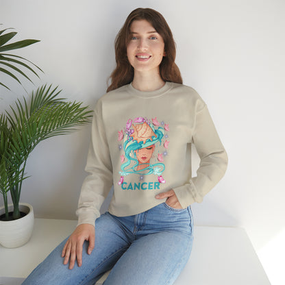 🦋 Cancer 🦋 Zodiac Signs- Sweatshirts