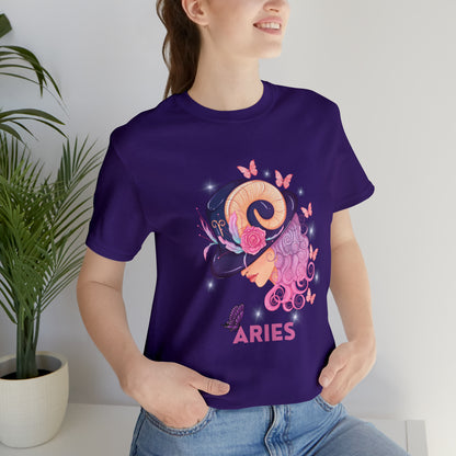 🦋 Aries 🦋 Zodiac Signs- Tees