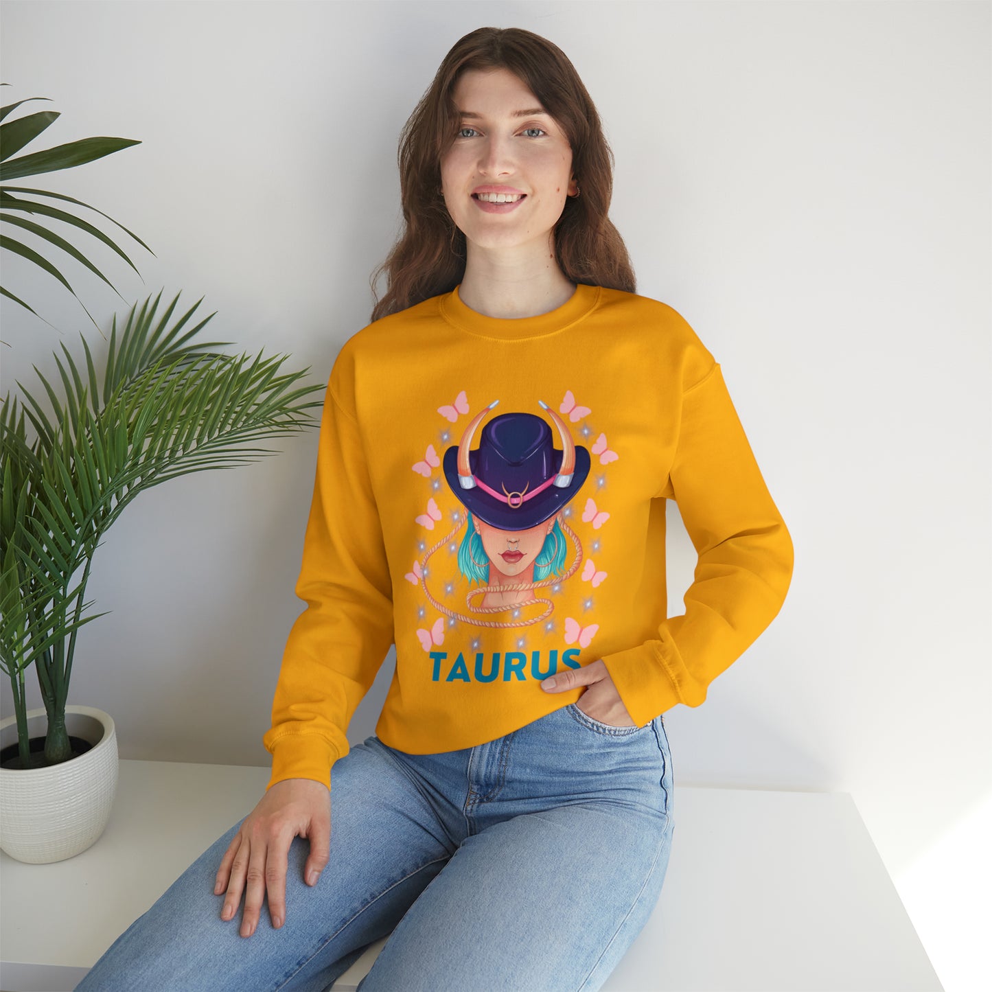 🦋 Taurus 🦋 Zodiac Signs- Sweatshirts