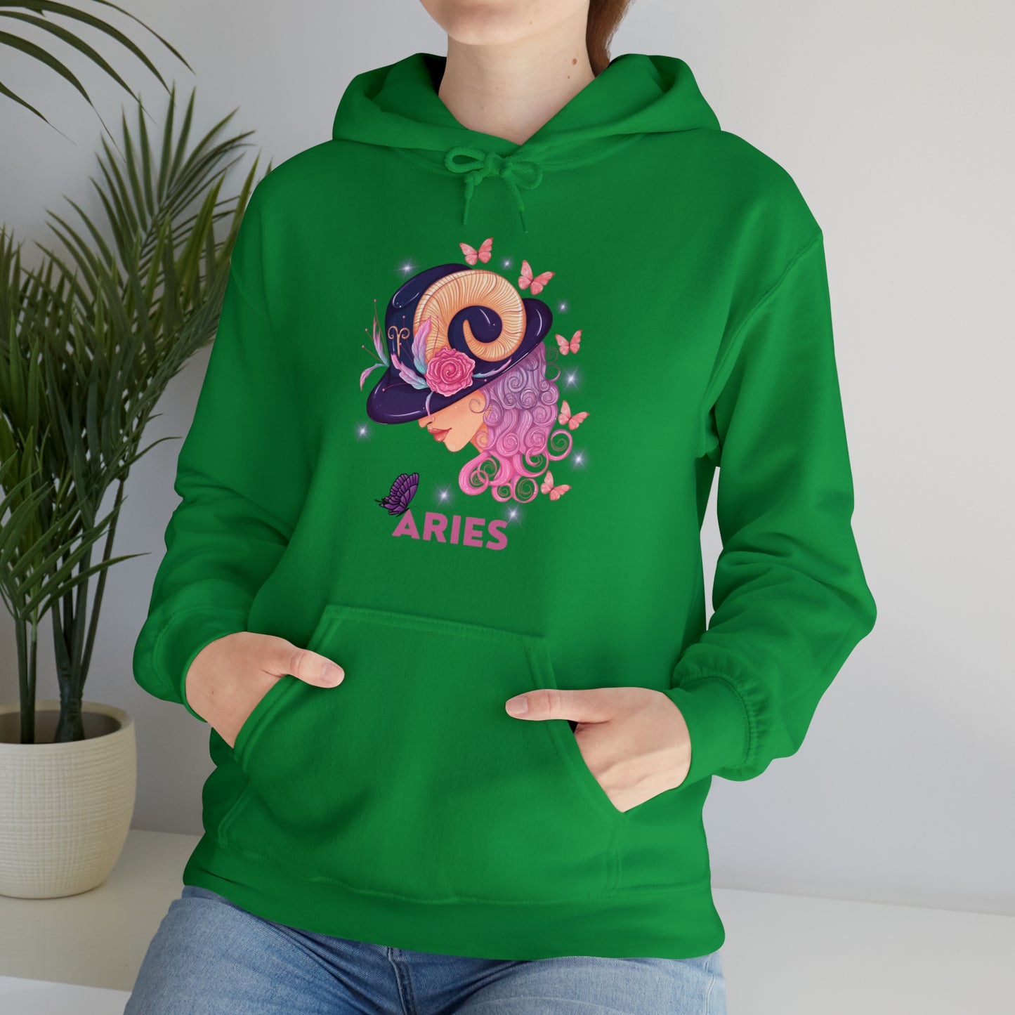 🦋 Aries 🦋 Zodiac Signs- Hoodies