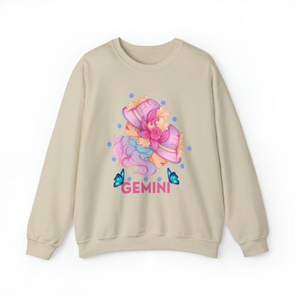 🦋 Gemini 🦋 Zodiac Signs- Sweatshirts
