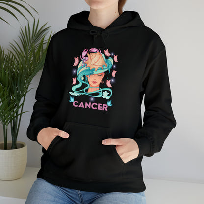 🦋 Cancer 🦋 Zodiac Signs- Hoodies