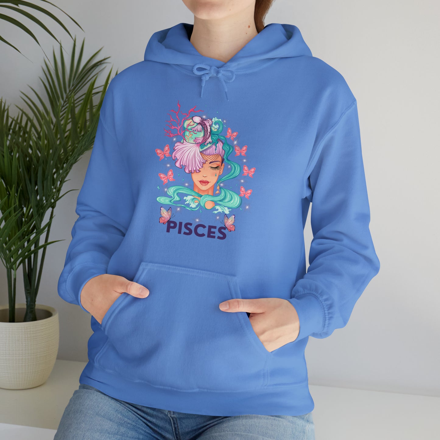 🦋 Pisces 🦋 Zodiac Signs- Hoodies