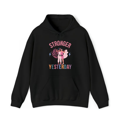 🦋 Stronger than Yesterday 🦋 Hoodies