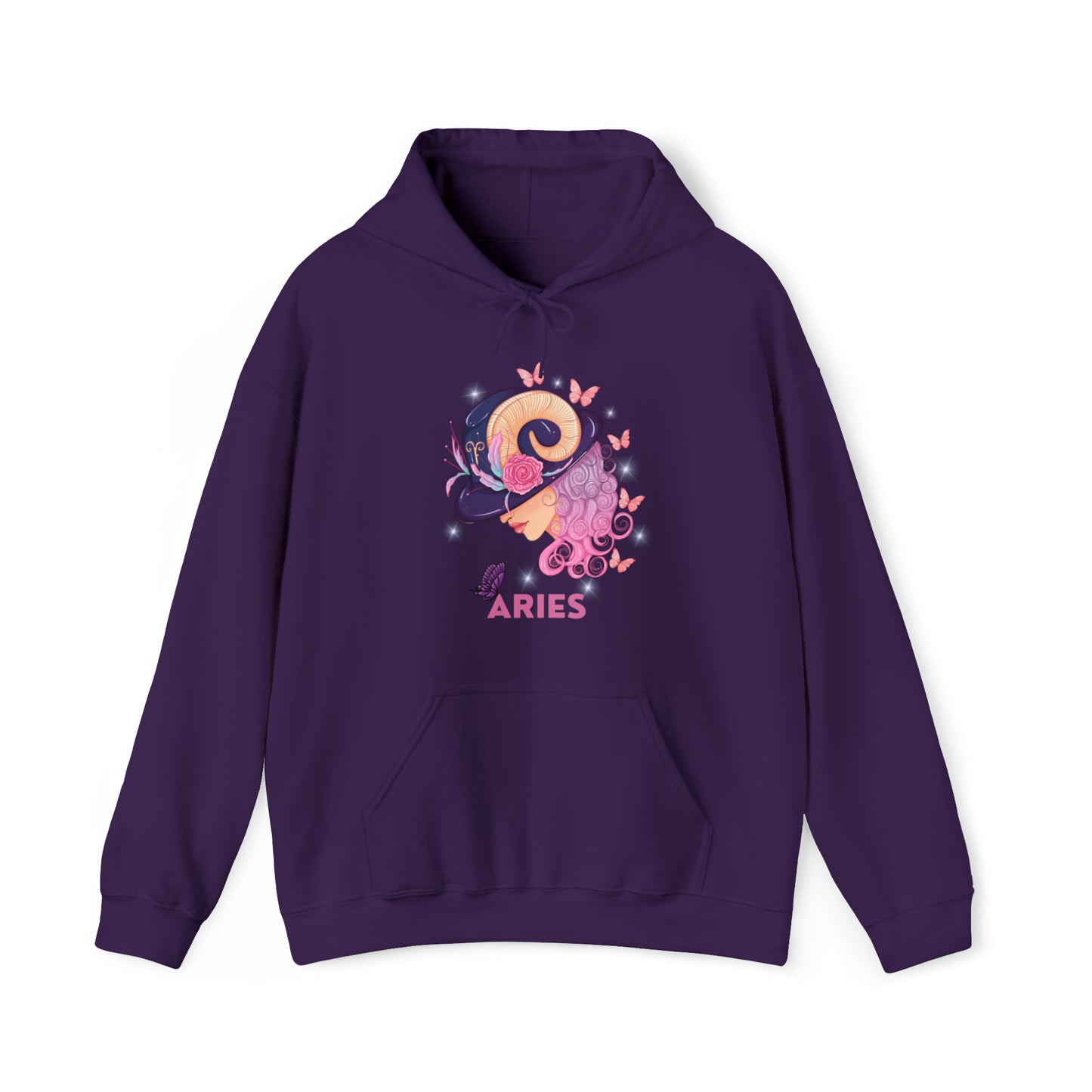 🦋 Aries 🦋 Zodiac Signs- Hoodies