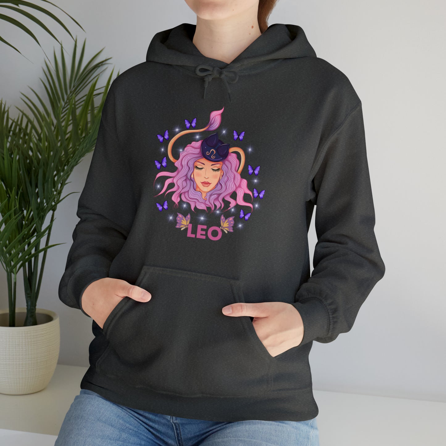🦋 Leo 🦋 Zodiac Signs- Hoodies