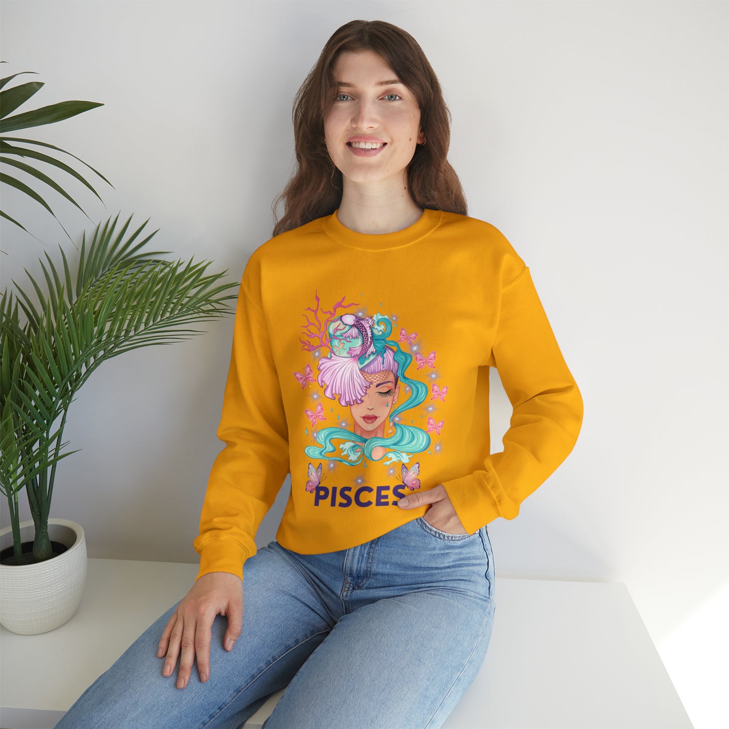 🦋 Pisces 🦋 Zodiac Signs- Sweatshirts