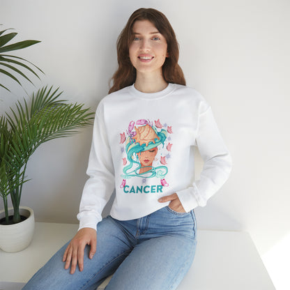 🦋 Cancer 🦋 Zodiac Signs- Sweatshirts