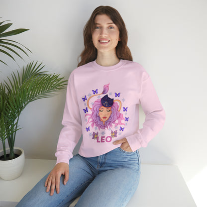 🦋 Leo 🦋 Zodiac Signs- Sweatshirts