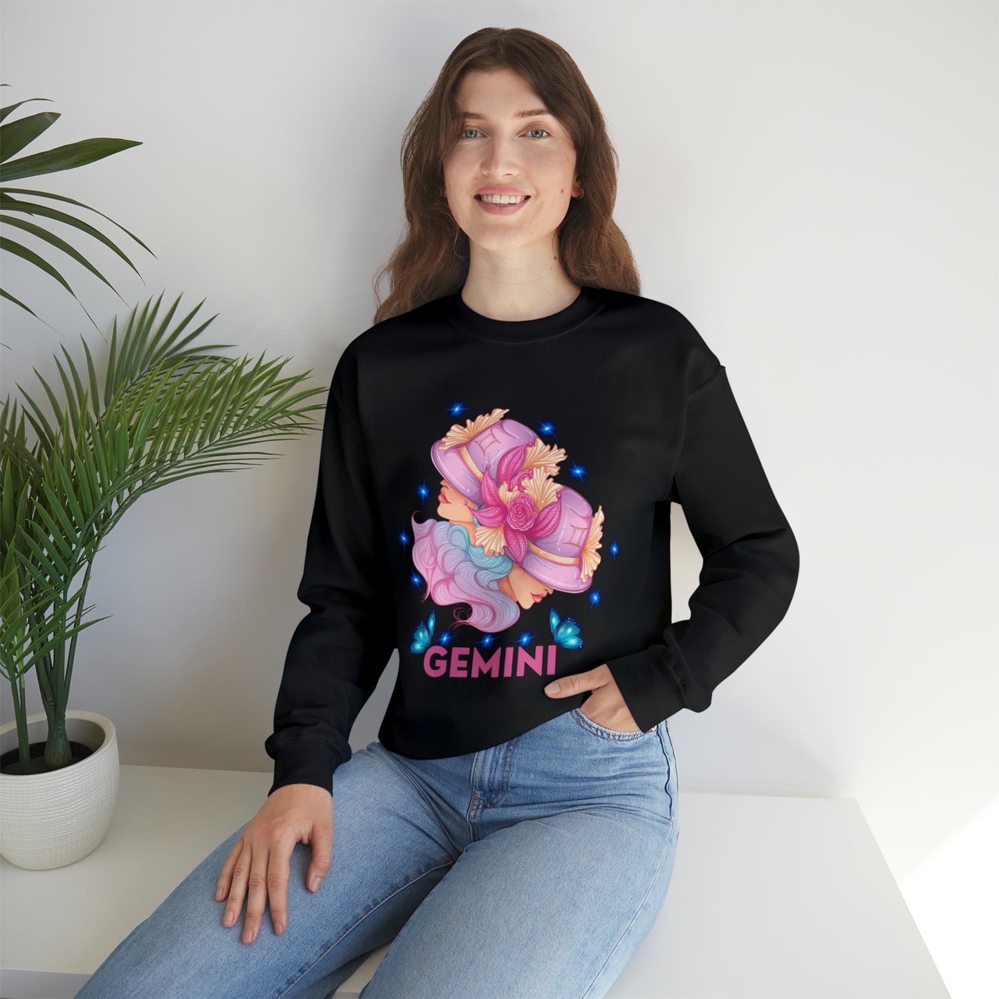 🦋 Gemini 🦋 Zodiac Signs- Sweatshirts