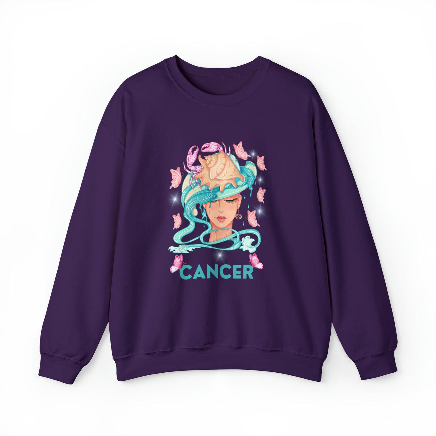 🦋 Cancer 🦋 Zodiac Signs- Sweatshirts