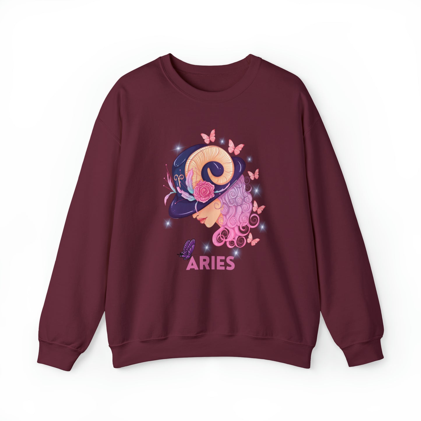 🦋 Aries 🦋 Zodiac Signs- Sweatshirts