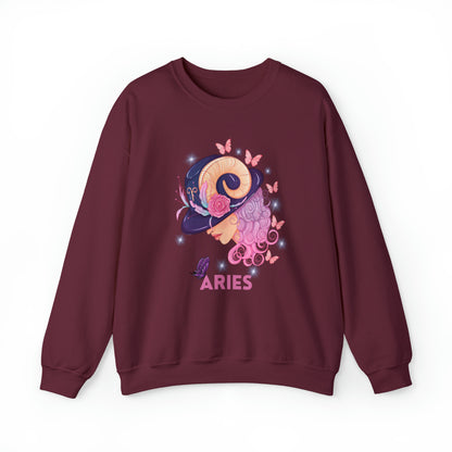 🦋 Aries 🦋 Zodiac Signs- Sweatshirts