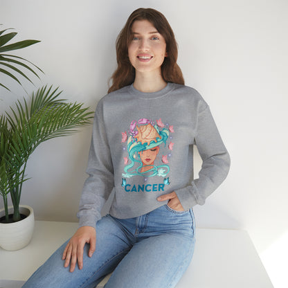 🦋 Cancer 🦋 Zodiac Signs- Sweatshirts