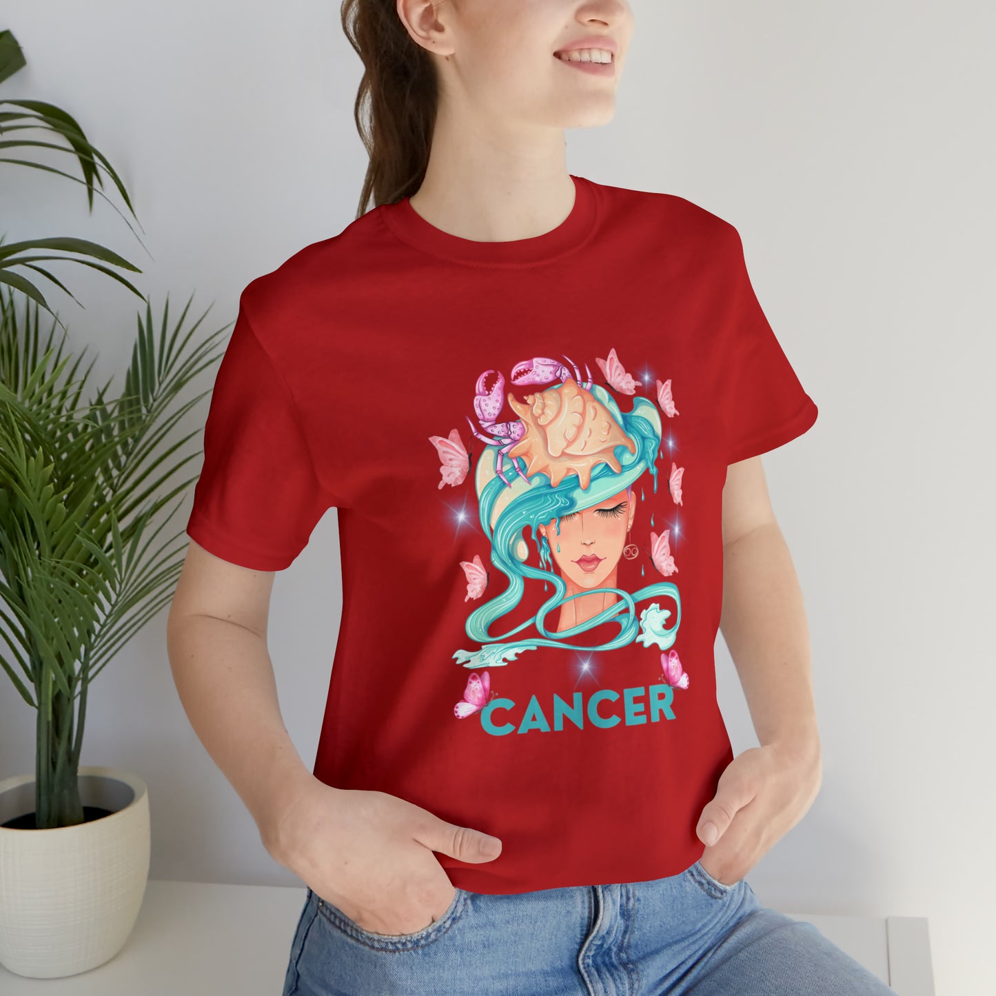 🦋 Cancer 🦋 Zodiac Signs- Tees