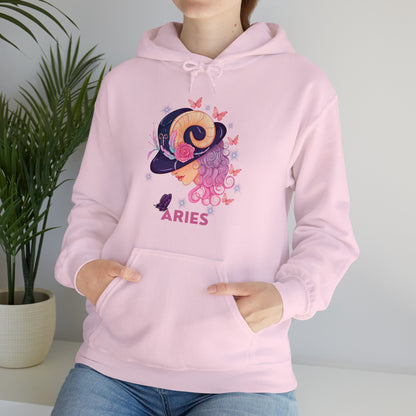 🦋 Aries 🦋 Zodiac Signs- Hoodies
