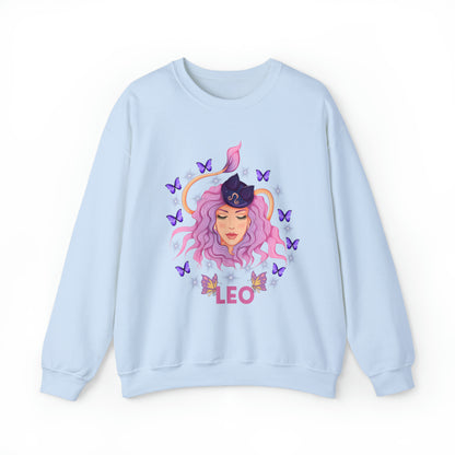 🦋 Leo 🦋 Zodiac Signs- Sweatshirts