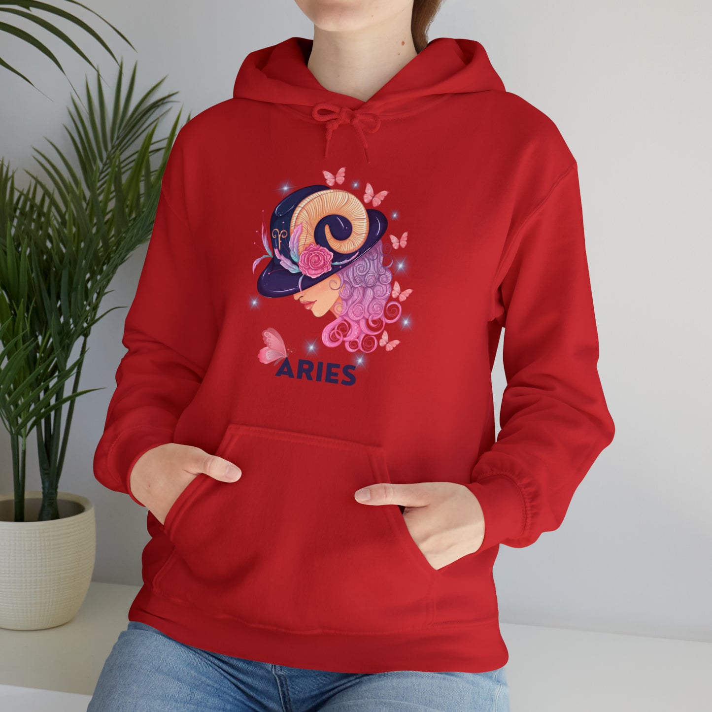 🦋 Aries 🦋 Zodiac Signs- Hoodies