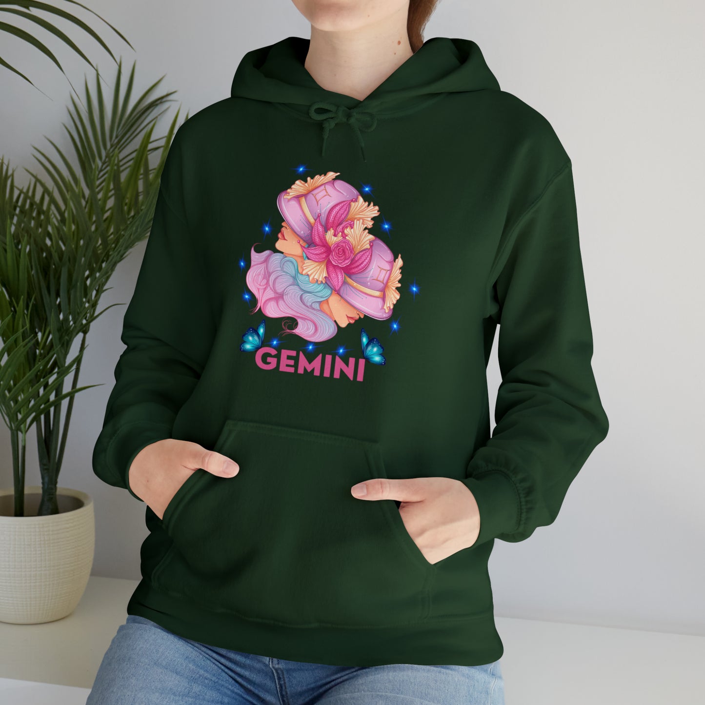 🦋 Gemini 🦋 Zodiac Signs- Hoodies