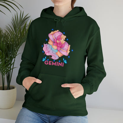 🦋 Gemini 🦋 Zodiac Signs- Hoodies
