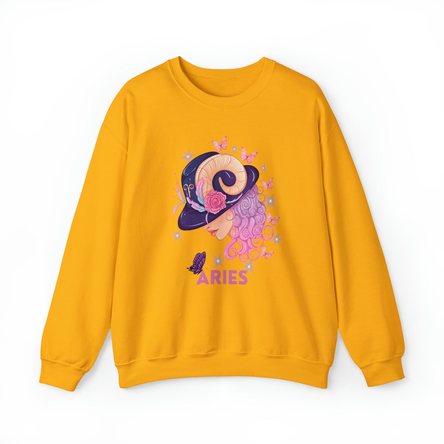 🦋 Aries 🦋 Zodiac Signs- Sweatshirts