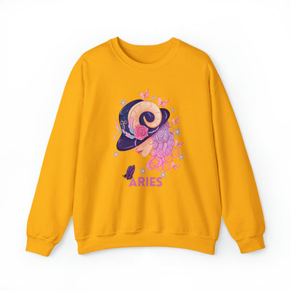 🦋 Aries 🦋 Zodiac Signs- Sweatshirts