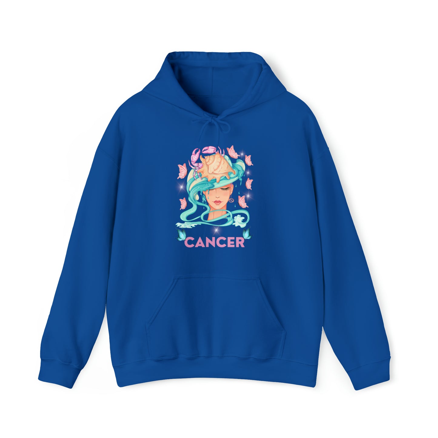 🦋 Cancer 🦋 Zodiac Signs- Hoodies