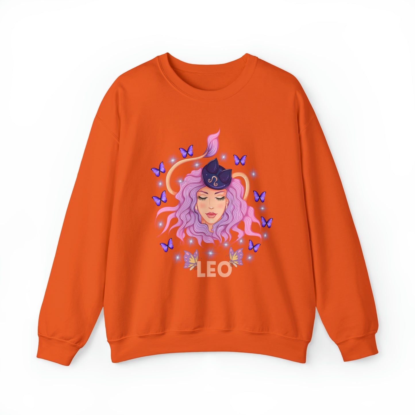 🦋 Leo 🦋 Zodiac Signs- Sweatshirts