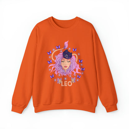 🦋 Leo 🦋 Zodiac Signs- Sweatshirts