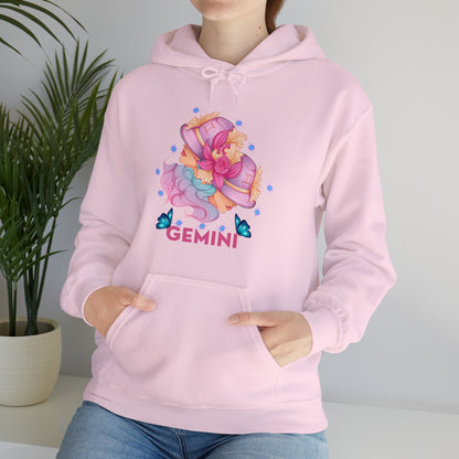 🦋 Gemini 🦋 Zodiac Signs- Hoodies