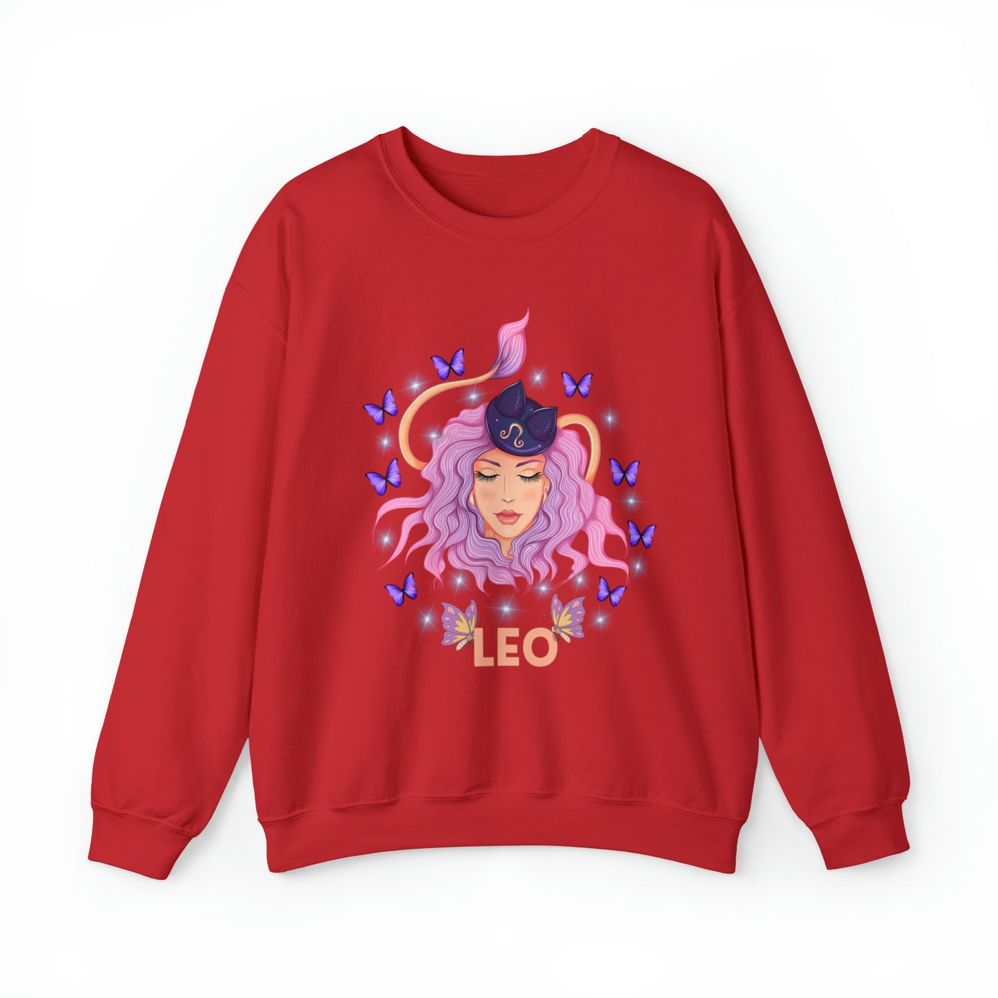 🦋 Leo 🦋 Zodiac Signs- Sweatshirts