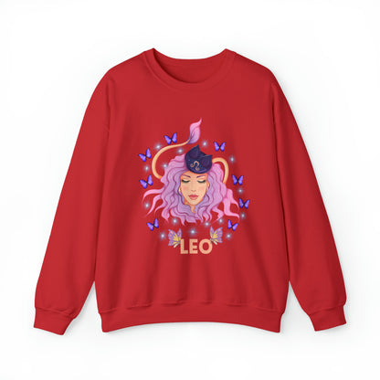 🦋 Leo 🦋 Zodiac Signs- Sweatshirts