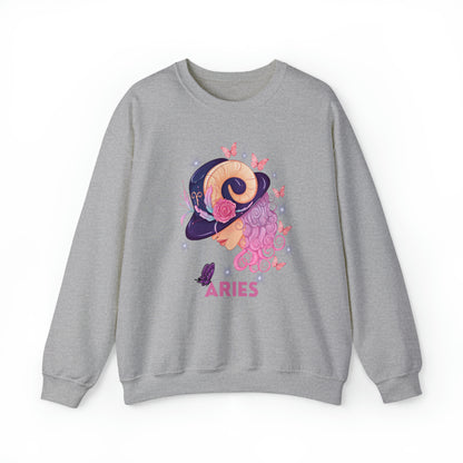 🦋 Aries 🦋 Zodiac Signs- Sweatshirts