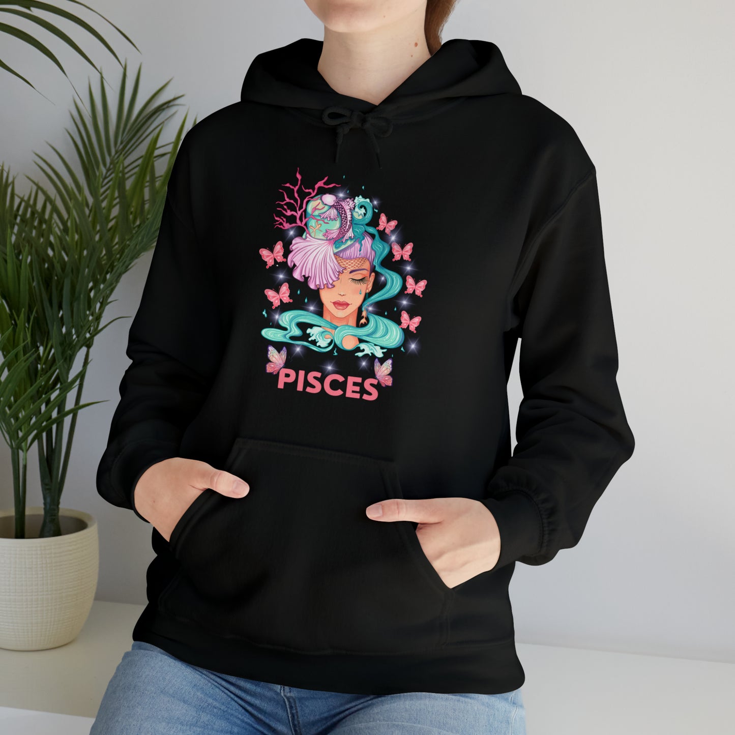 🦋 Pisces 🦋 Zodiac Signs- Hoodies