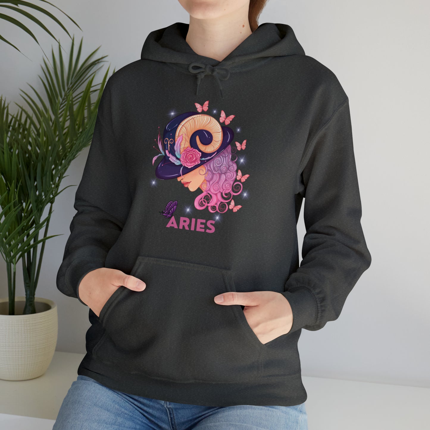 🦋 Aries 🦋 Zodiac Signs- Hoodies