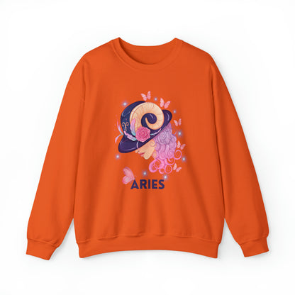 🦋 Aries 🦋 Zodiac Signs- Sweatshirts