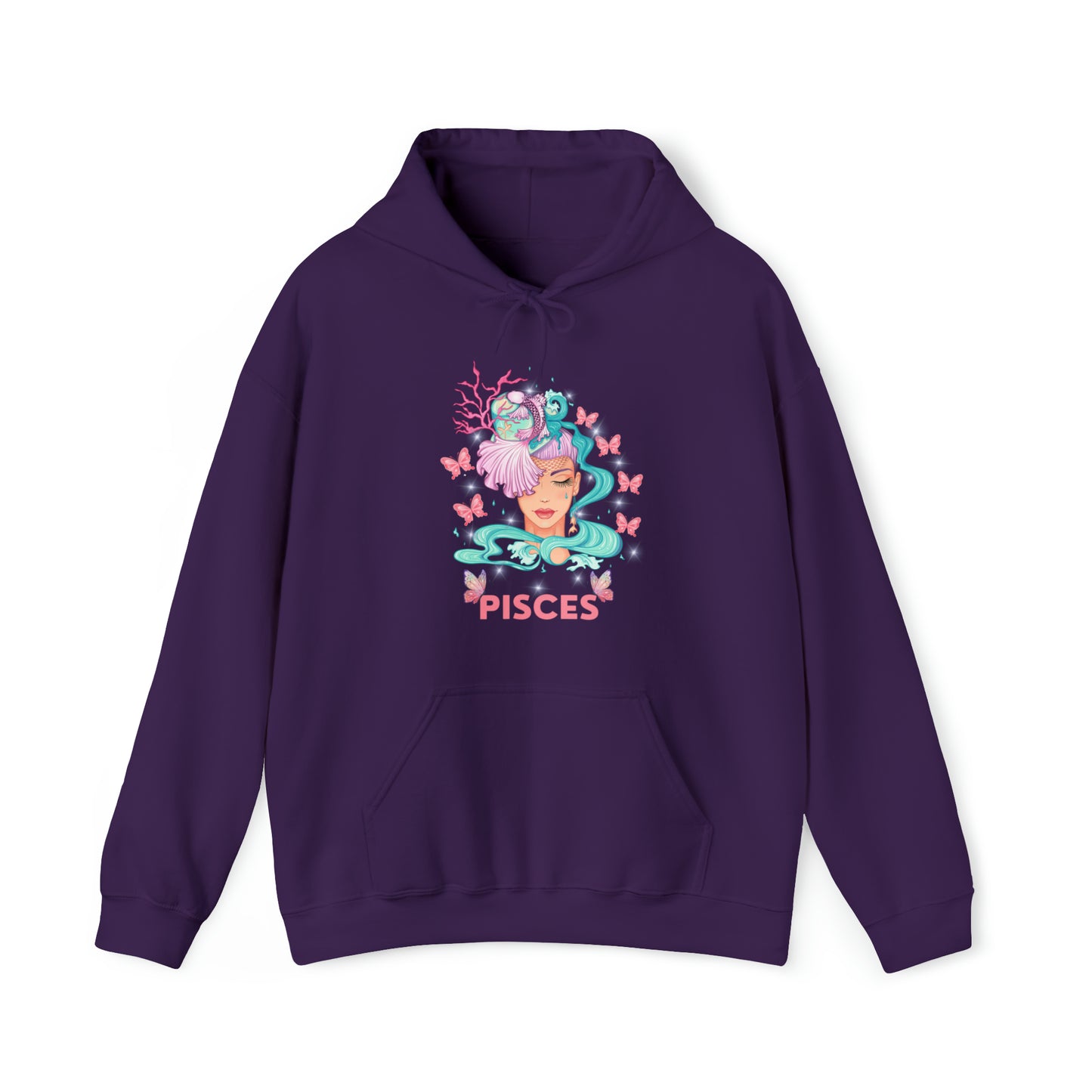 🦋 Pisces 🦋 Zodiac Signs- Hoodies