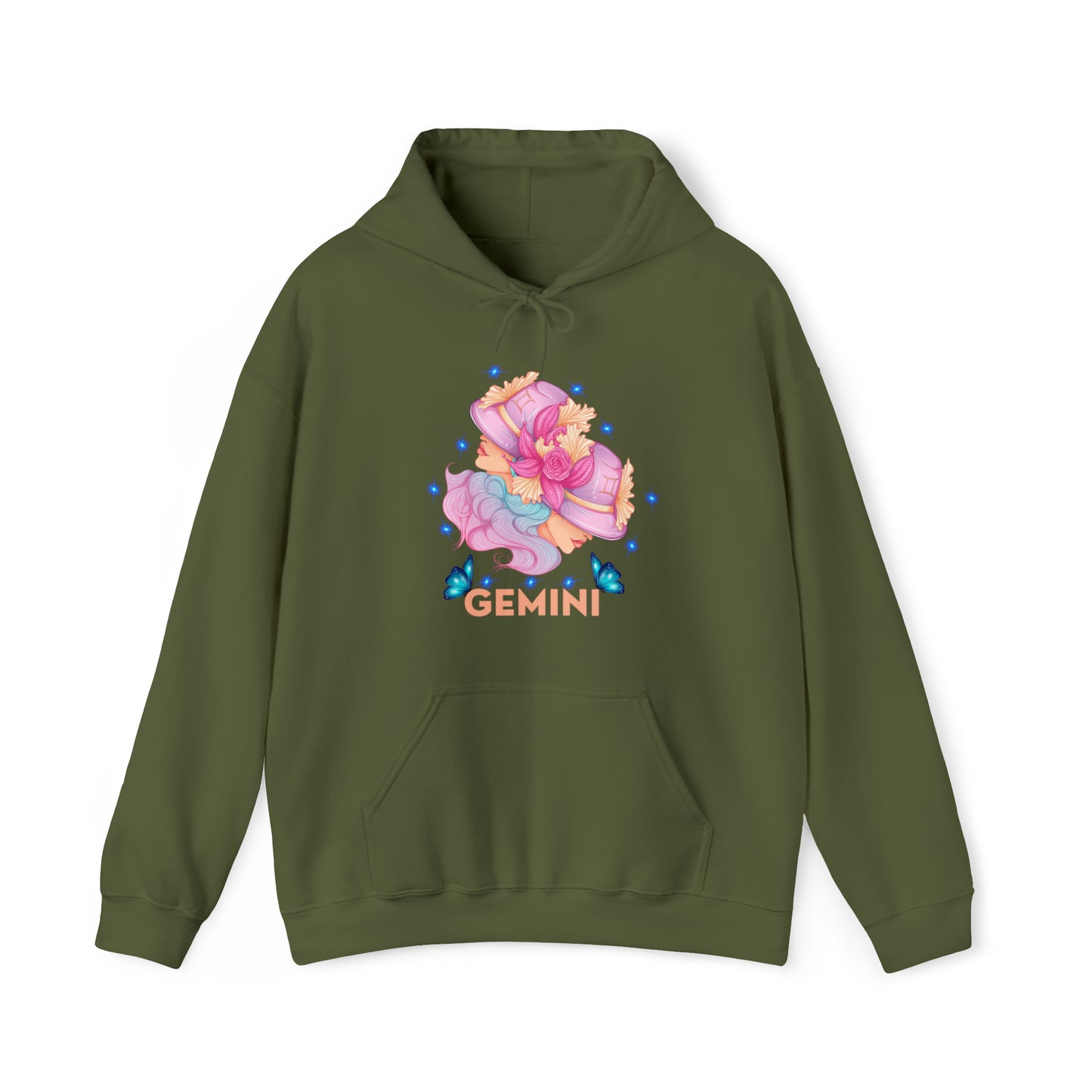 🦋 Gemini 🦋 Zodiac Signs- Hoodies
