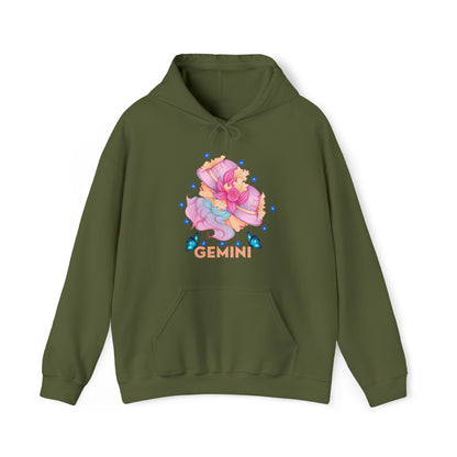 🦋 Gemini 🦋 Zodiac Signs- Hoodies