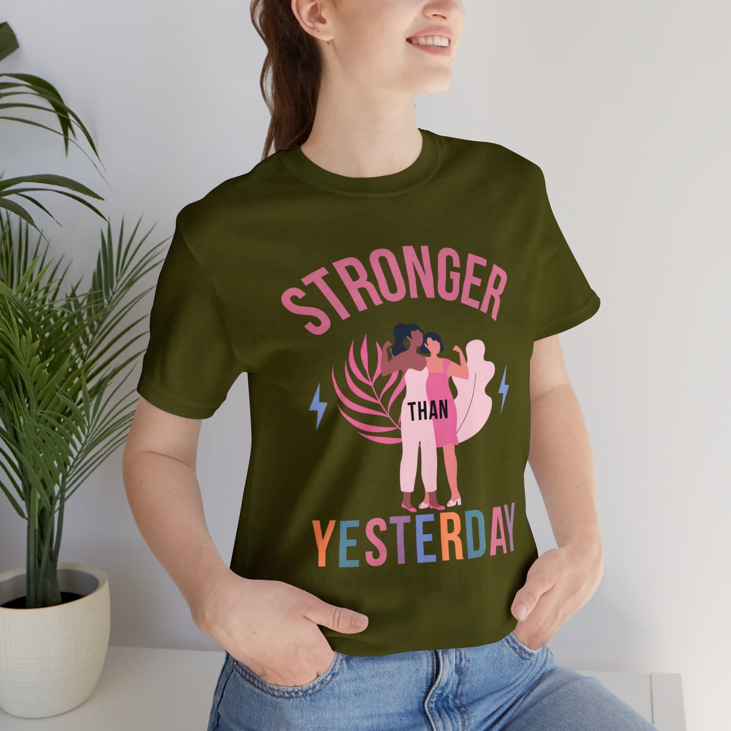 🦋 Stronger than Yesterday 🦋 Tees