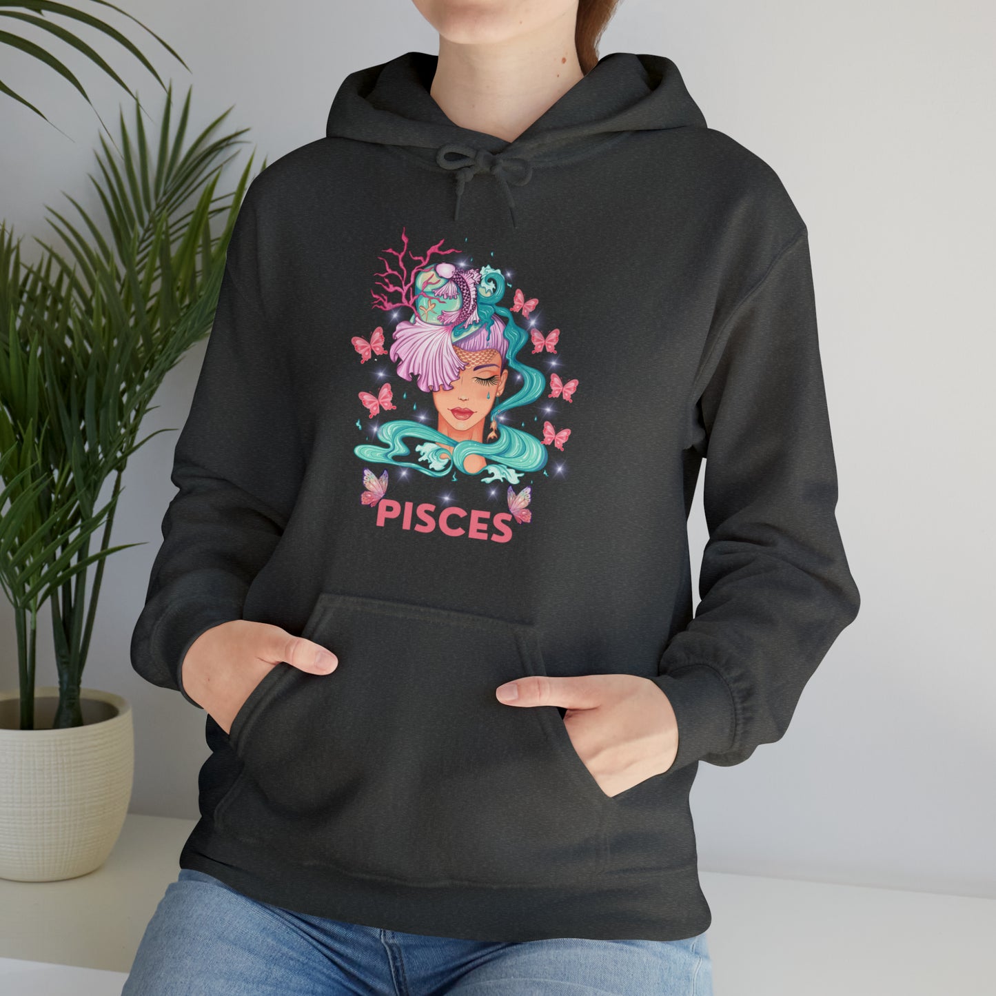 🦋 Pisces 🦋 Zodiac Signs- Hoodies