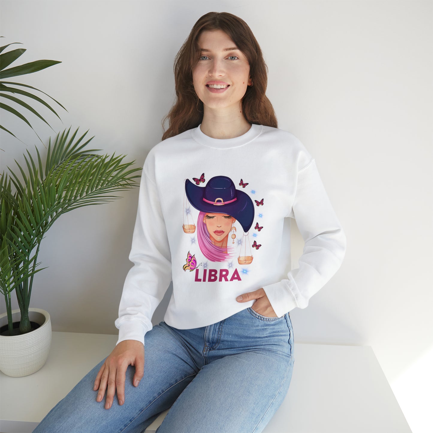 🦋 Libra 🦋 Zodiac Signs- Sweatshirts