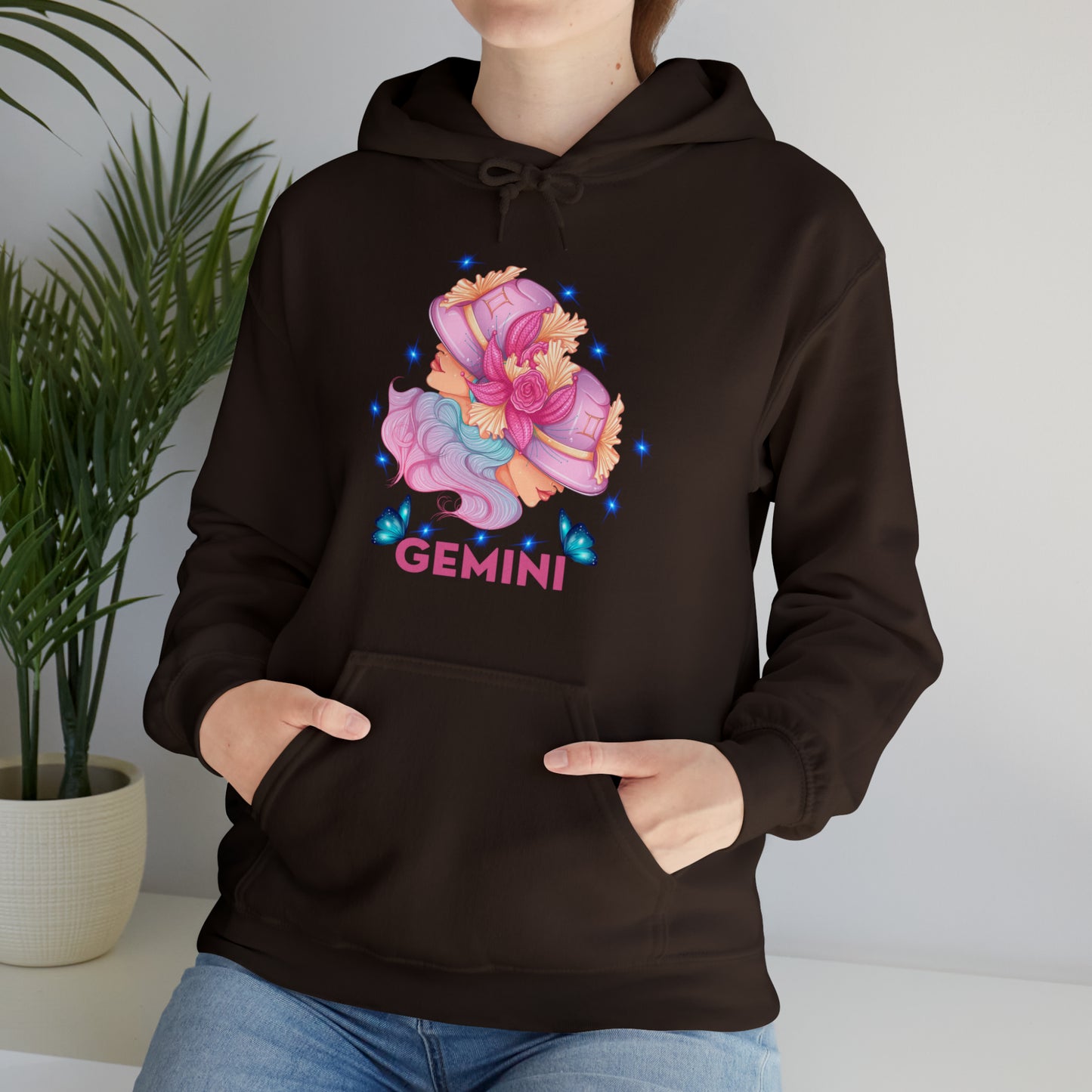 🦋 Gemini 🦋 Zodiac Signs- Hoodies