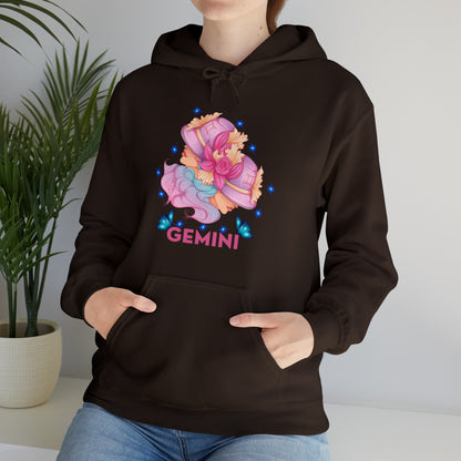 🦋 Gemini 🦋 Zodiac Signs- Hoodies